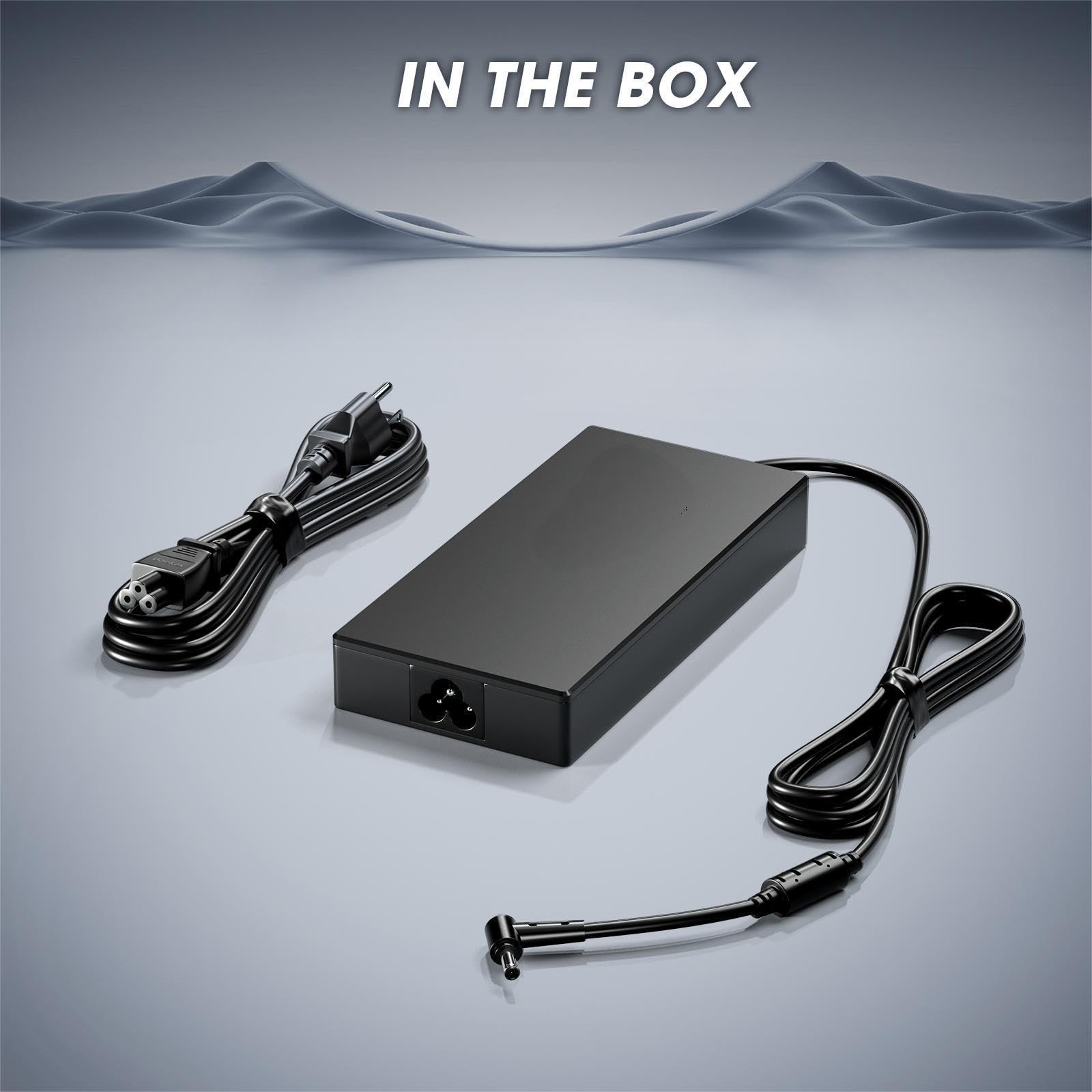 120 Watt Charger JUYOON 120W 6A Charger Compatible With Msi Thin 15 A15 B13V B13U B12V B12U B7U B7V Cyborg 15 AI A1V 14 A13V A13u Thin GF63 12th 13th 12VE 12VF