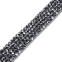 Vista 98 de Cuentas Redondas Facetadas de Ópalo Verde de 4 mm Sueltas de 16 Pulgadas para Hacer Joyas