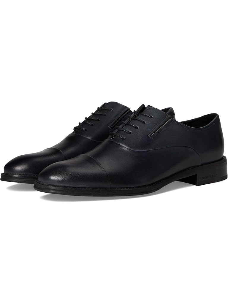 Gray Kenneth Cole Tully Cap Toe Oxford