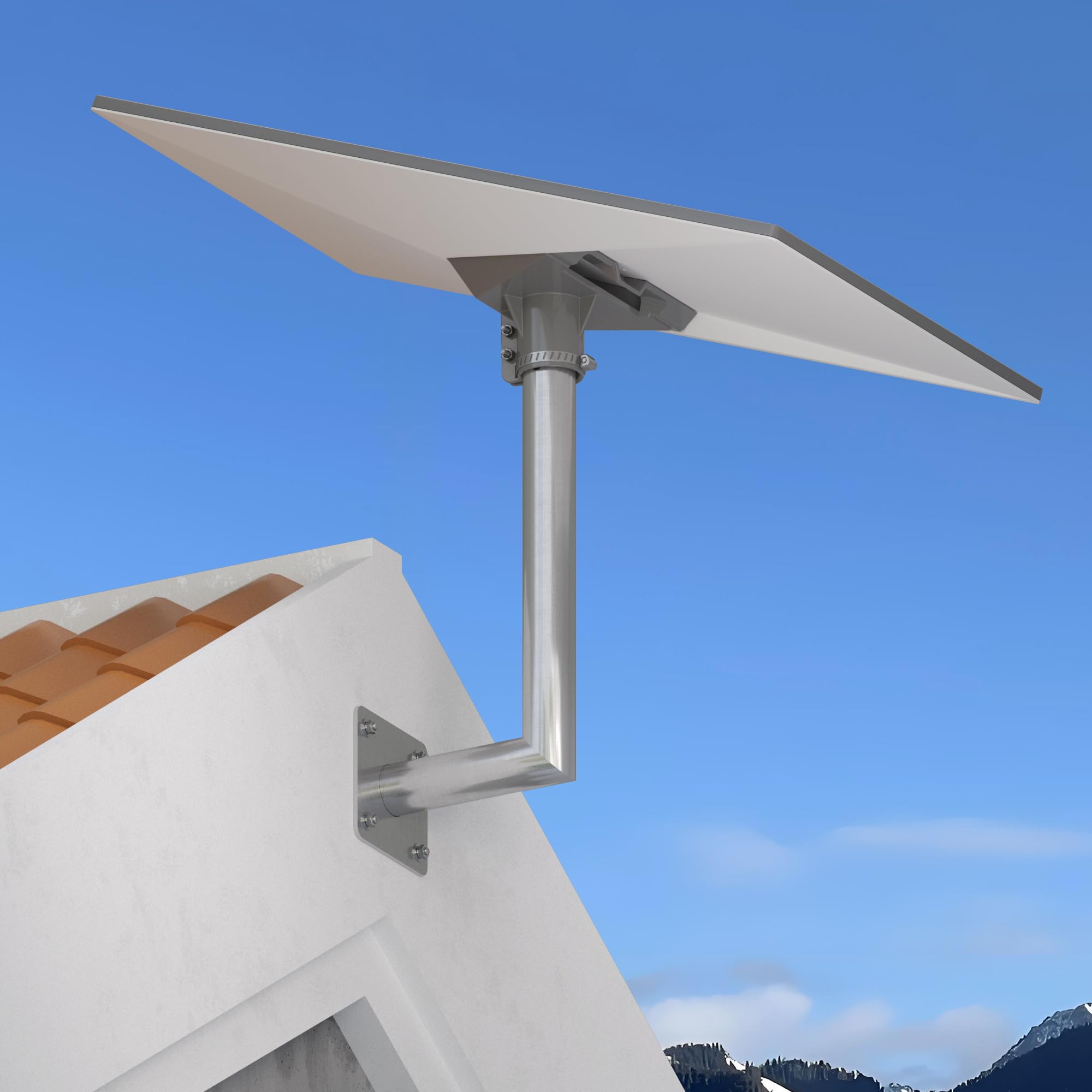 Moliuoly Supporto da parete in acciaio inox per Starlink Gen 2
