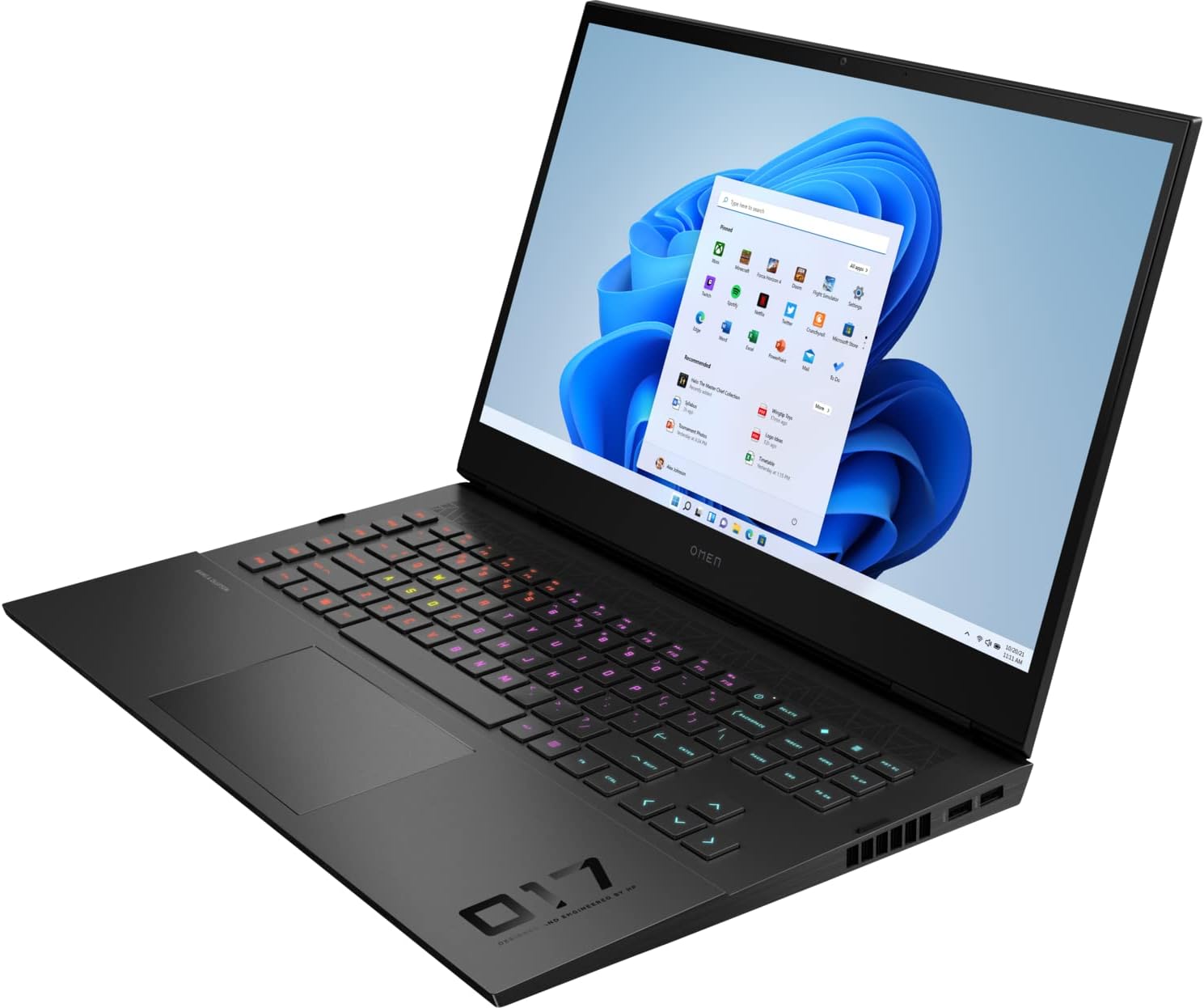 HP OMEN 17 CK 0501na 11th Generation Core i7-11800H 16GB RAM 1TB SSD 6GB GRAPHICS RTX 3060 17.3'' QHD IPS DISPLAY