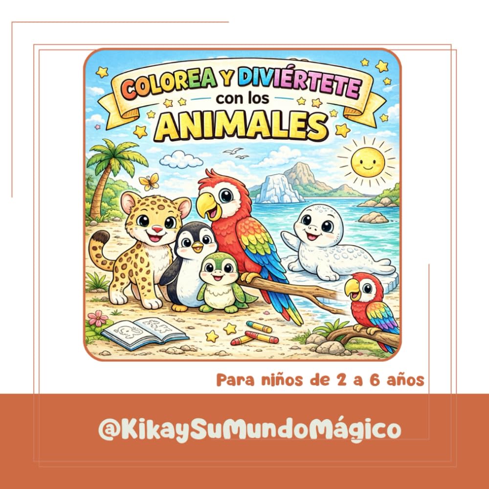 Colorea y Diviértete con los Animales