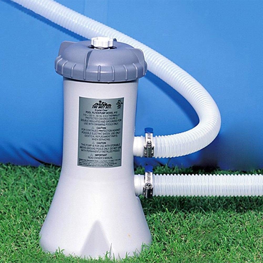 Pompa Filtro Pompa del Filtro A Cartuccia Kit di Filtri per Piscina Pool System Summer Kit per La Purificazione dell'Acqua, Diametro del Tubo Elemento Filtrante