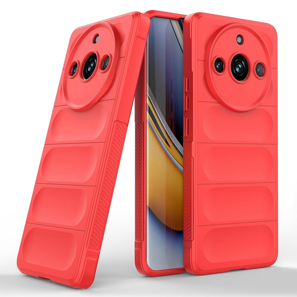 amazon basics Basic Case for Realme 11 Pro Plus 5G (Silicone_Red) (B0D1MR8Q6F) Amazon Price History, Amazon Price Tracker