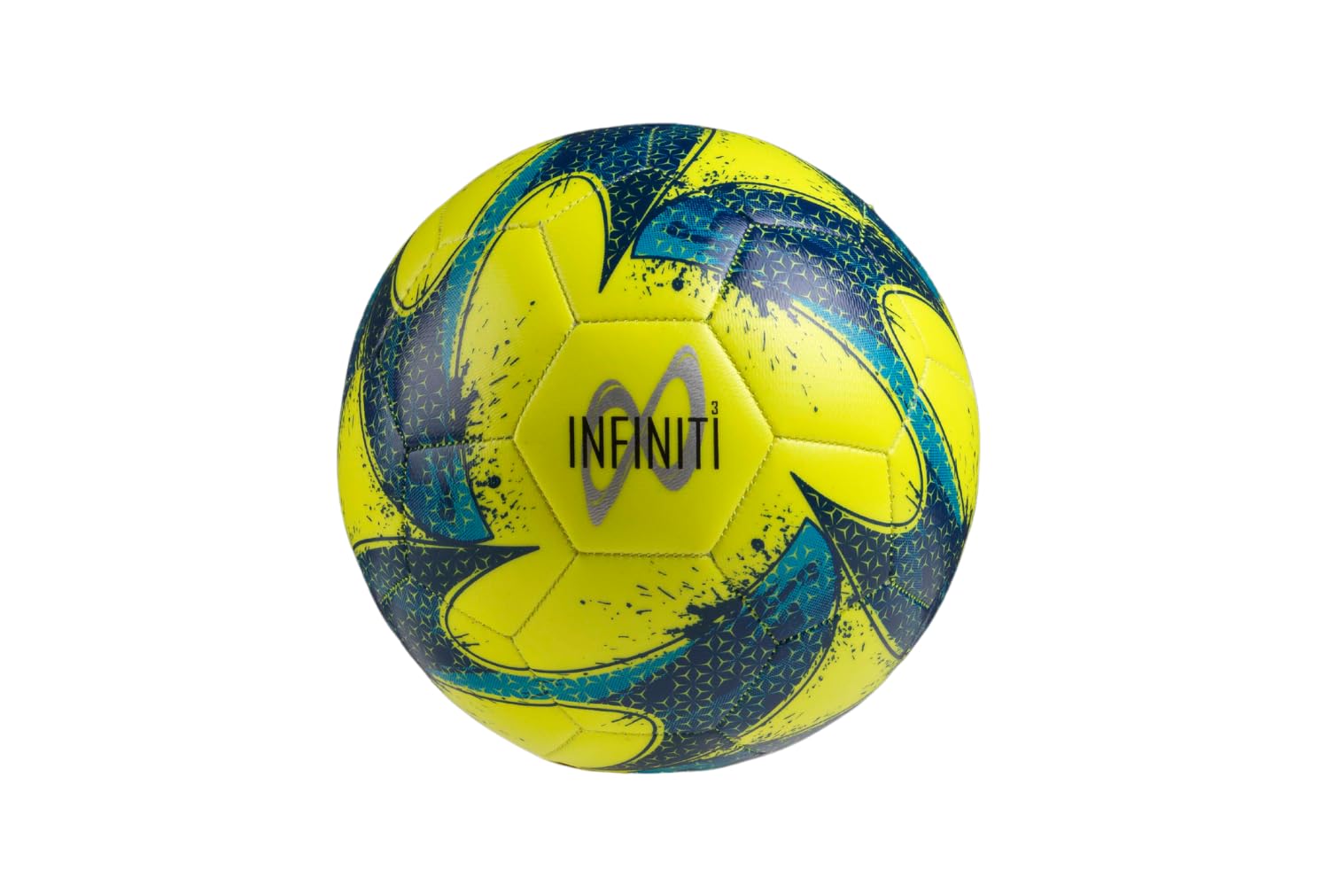 Samba Infiniti 2023 Mini Football - Yellow & Blue Size 1 Ball - Training Skills Practice - Ideal for Infants - Durable for Indoor & Outdoor Use