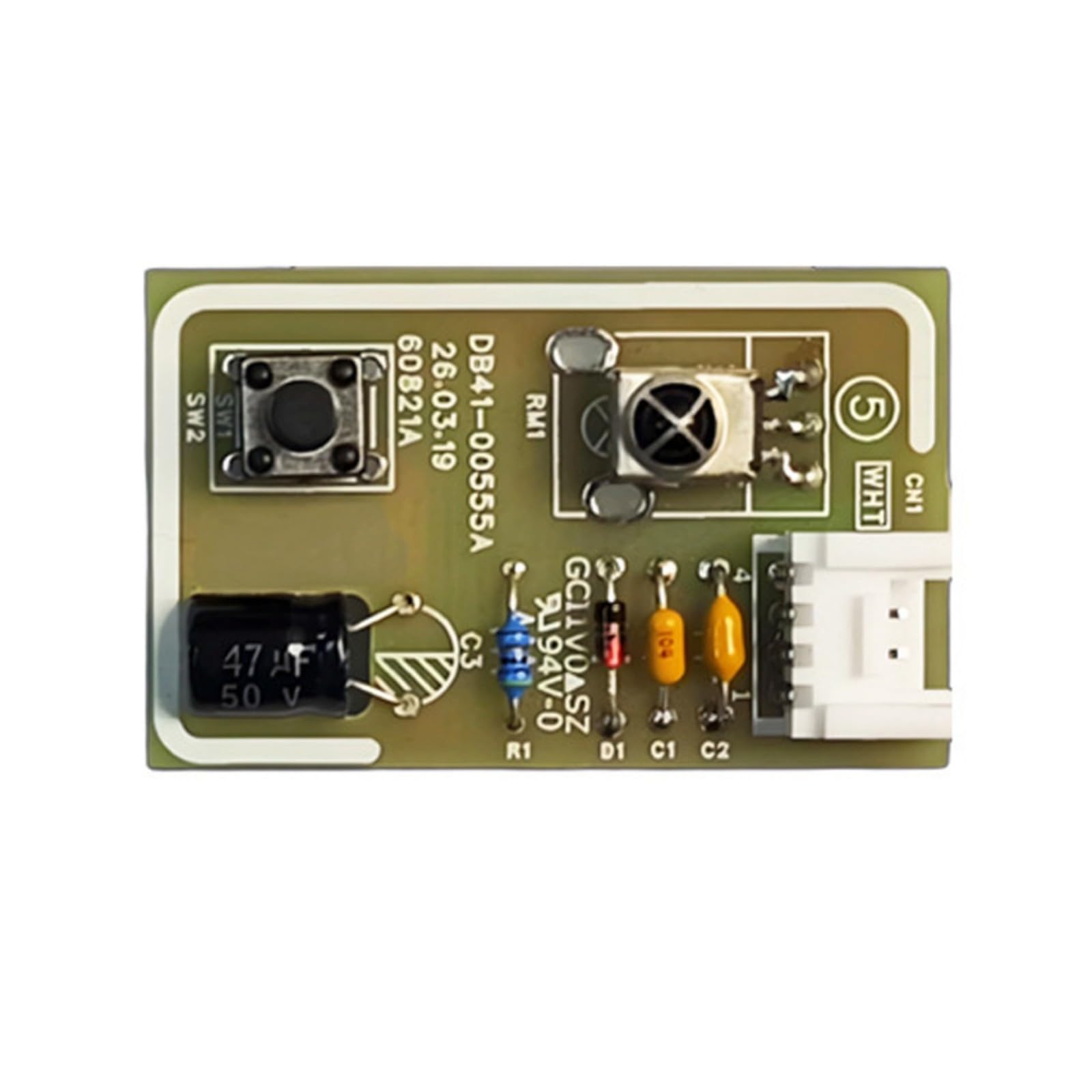 Uqezagpa Stable Air Conditioning Remote Control Receiver Board Repairing Receiving Panel Suitable for Enhanced Signals Stability Conditioning Remote Receiver PCB