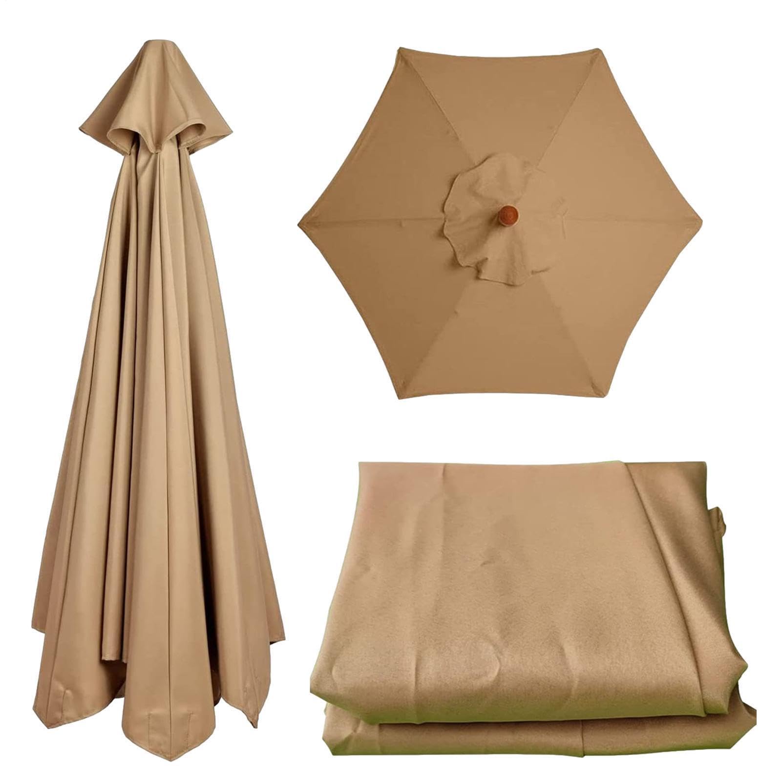 Parasol tarasowy zapasowy baldachim wodoodporny UV30+ ochronny poliester | Patio zmywalny do ogrodu patio taras plaża basen kemping plac zabaw plaża basen kemping