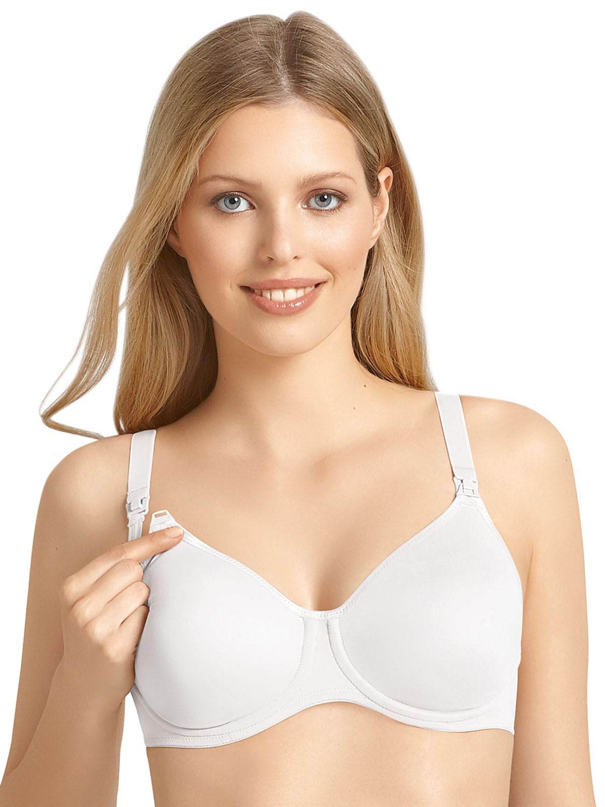 Anita Reggiseno da allattamento con ferretto, 5068, confezione da 2, Nero/Bianco, 5G