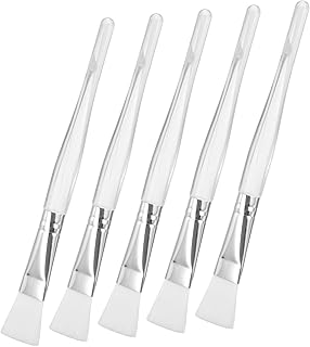 PartyKindom 5pcs Soft Facial Mask Brush Appli...