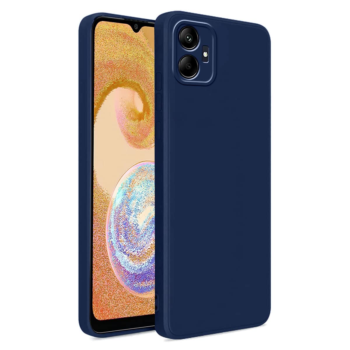 LIRAMARK Silicone Soft Back Cover Case for Samsung Galaxy A04 / Samsung Galaxy M04 (Blue) (B0BS65Y61G) Amazon Price History, Amazon Price Tracker
