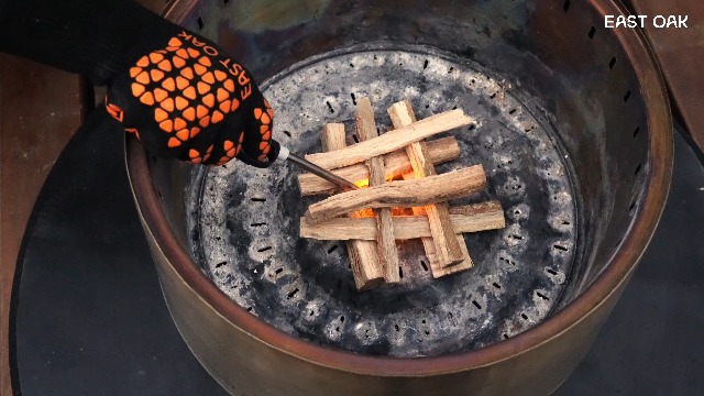 Amazon.com : EAST OAK Camber Smokeless Fire Pit 29