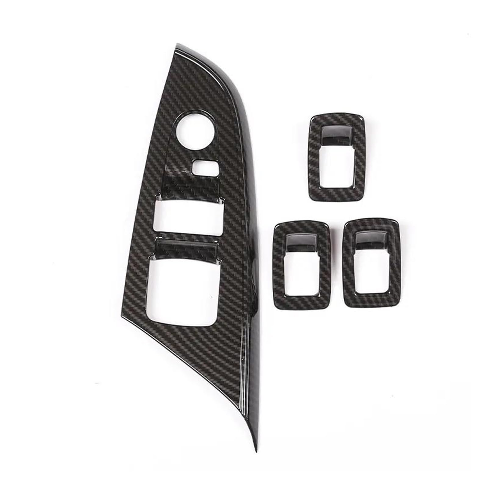 Levé Vitre Électrique pour X3 X4 F25 F26 Boutons Commutation Cadre ABS Carbone 2011-17