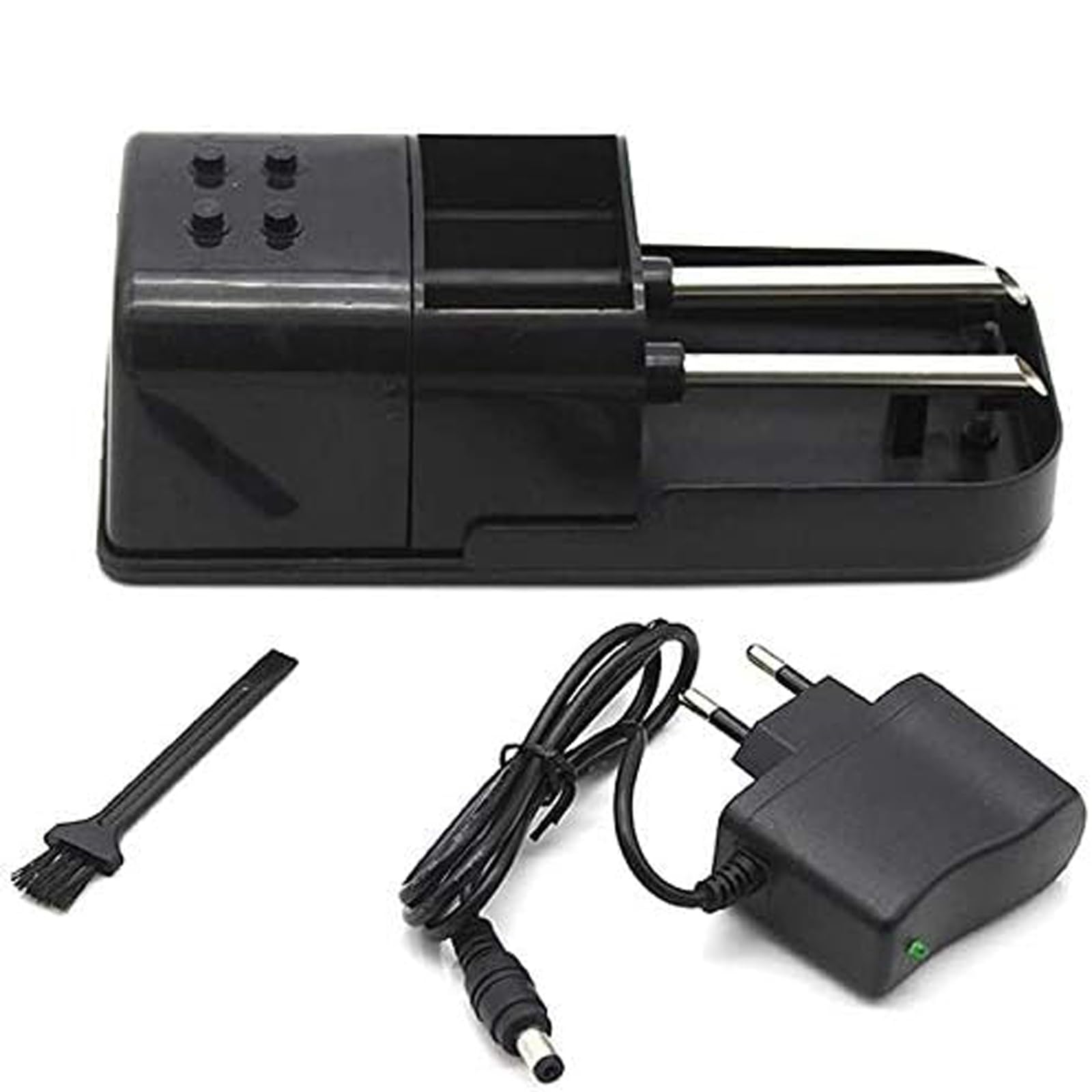 Macchina elettrica per rollare sigarette, mini dispositivo automatico con base antiscivolo per fare sigarette fai da te