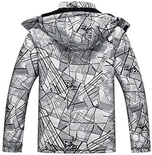 Otu Men's Waterproof Ski Jacket Snowboarding Windbreaker Warm Winter Hooded Mountain Snow Coat #TOP1