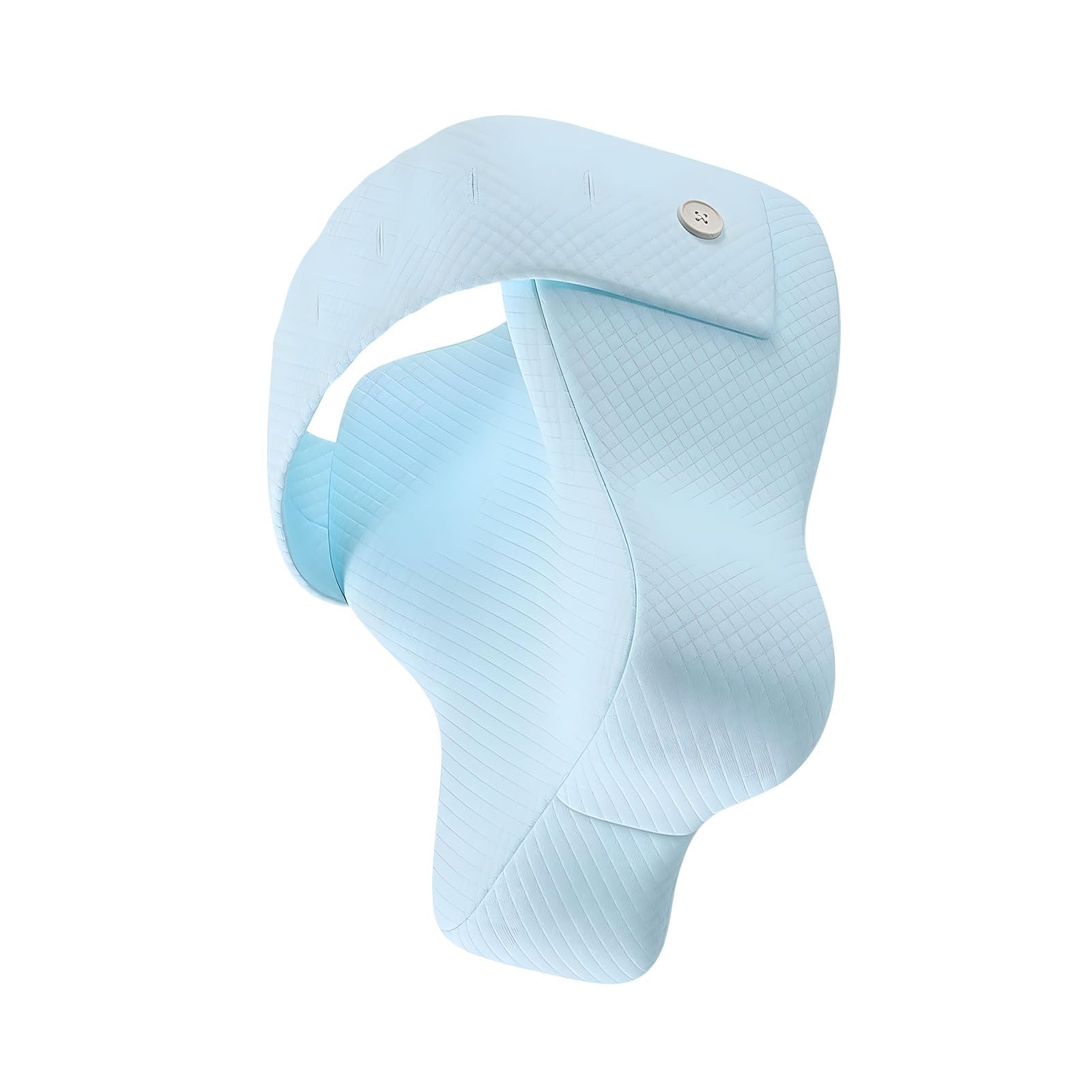 Piceioep Leg for Side Sleepers Shaped Memory Foam to Keep Spine Position and Improve Sleeps Washable Knee Pillow