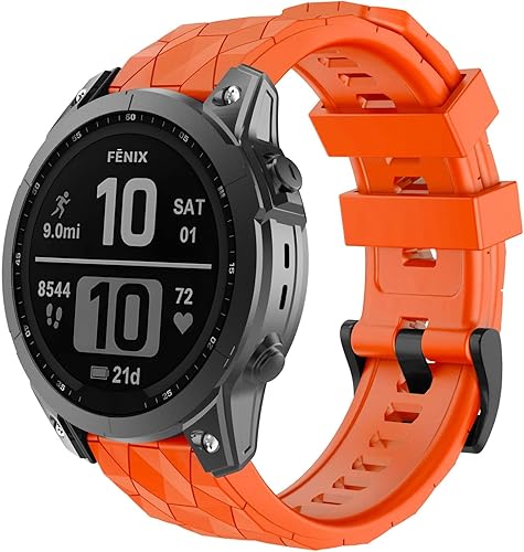 Miniatura 8 de OVERSTEP Compatible con la correa de reloj Fenix 7X, correa de ajuste rápido de 1.024 in para Garmin Fenix 5X, Fenix 5X Plus, Fenix 6X, Fenix 6X Pro