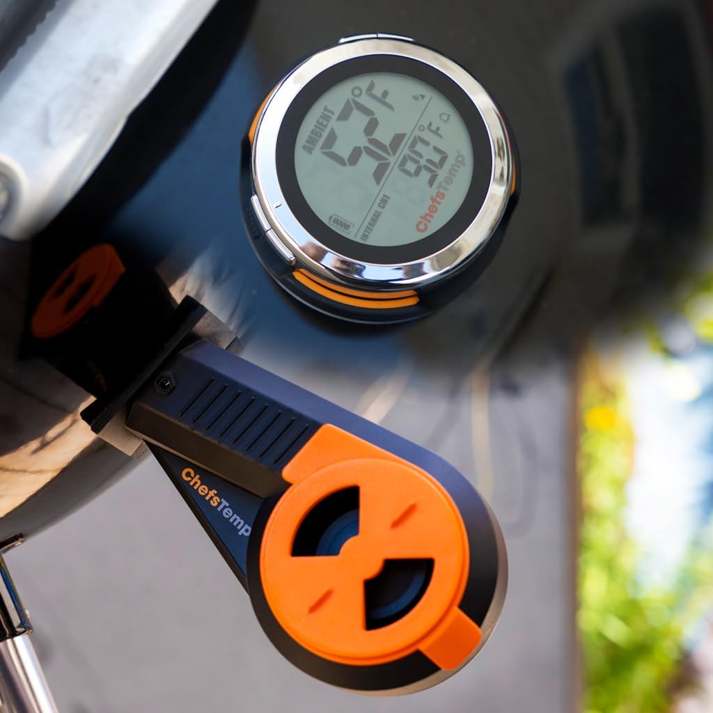 ProTemp S1 Termometro Smart per Barbecue (Non per Big Green Egg) | Accessorio di Ricambio Universale per Grill, Affumicatori, Weber e Kamado Joe Hub Wi-Fi e Bluetooth Brevettato