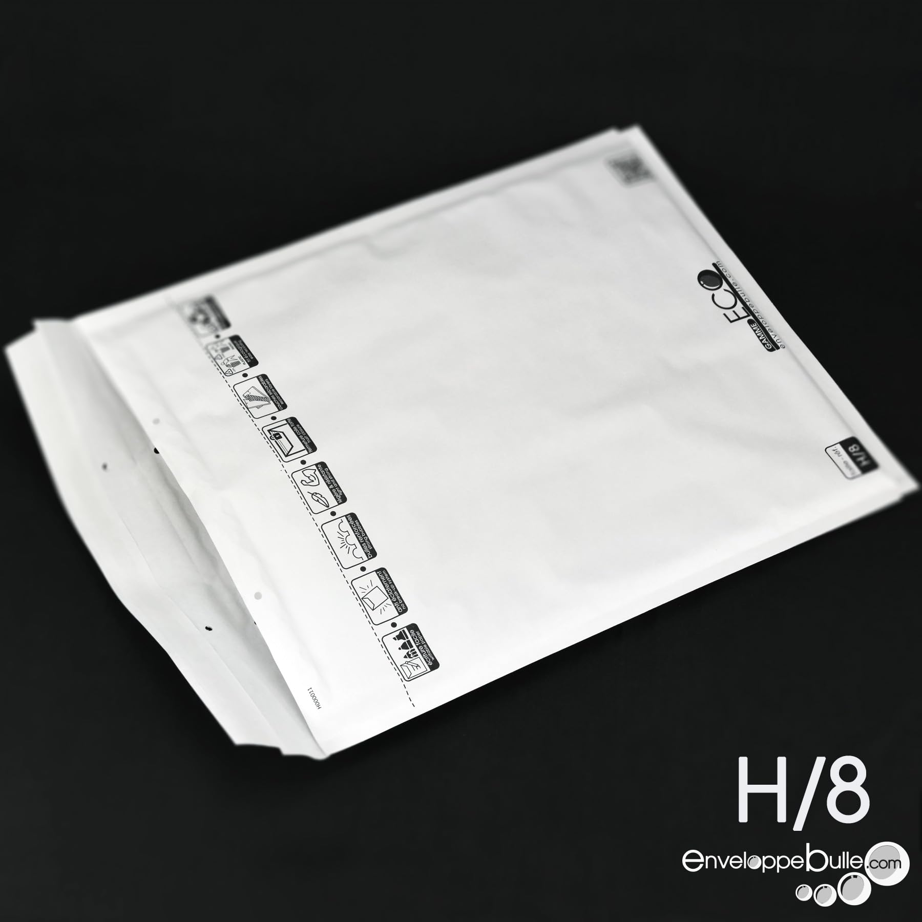 Lot de 100 enveloppes à bulles gamme ECO H/8 format 270x360mm