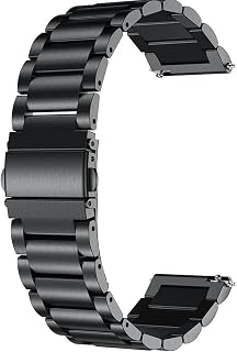 IIK COLLECTION 22mm Silicone Strap for Smart Watches Combo Pack Compatible With Noise, Fireboltt, Boat Xtend, Pebble, Boat Flash, Noise Color Fit, Ultra Smart Watch & All Watches