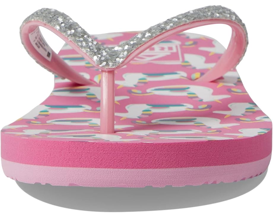 Reef Kids Reef Kids Stargazer Prints Flip Flops (Little Kid/Big Kid) - Top View