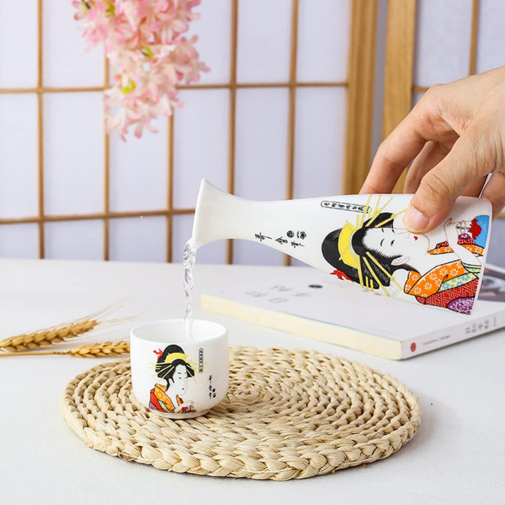 Set De 4 Tasses à Saké Japonaises En Verre - 40ml - Style Traditionnel
