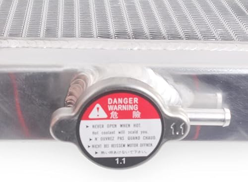 Miniatura 7 de ZAP Performance Radiador de aluminio completo compatible con 2001 02 03 04 2005 Yam aha Raptor YFM660 660R 01-05 ATV