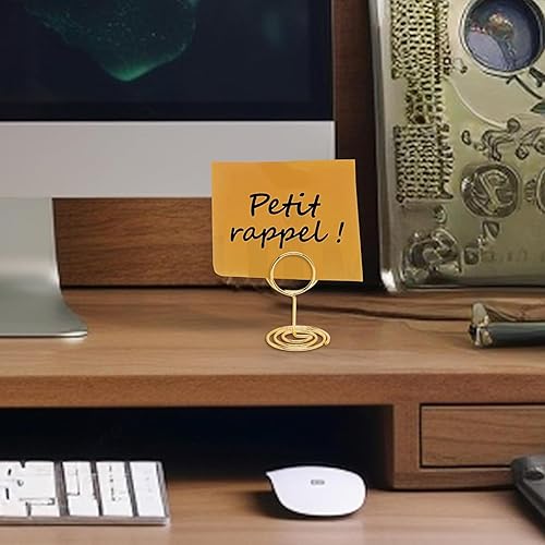 Miniatura 14 de 30 soportes para tarjetas de mesa, soportes para fotos para mesas, soportes para tarjetas, clips de menú con nombre, soportes para letreros de mesa