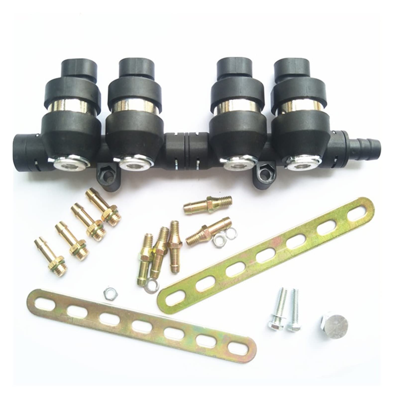 Buy 3Ohms 4 Cylinder CNG LPG Injector Rail Super Silent High Speed