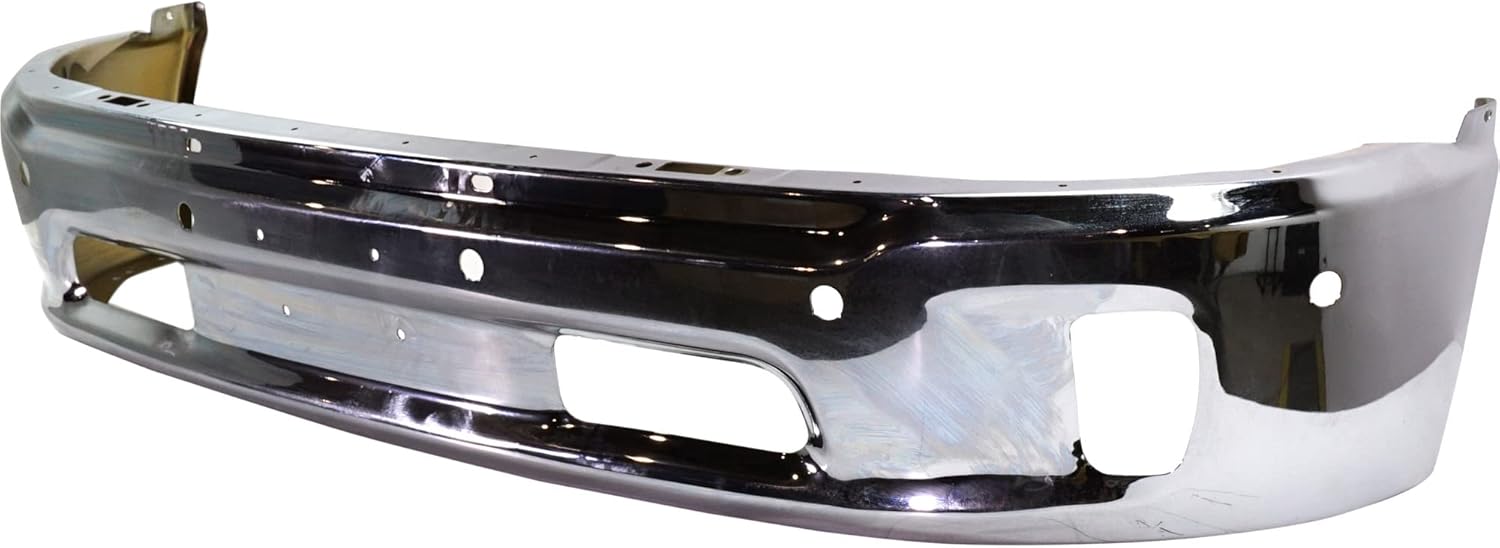 Garage-Pro Front Bumper Replacement For Ram 1500 2014-2018, 1500 Classic 2019-2022, Ram 1500 Accessories, Two Piece Chrome, Lower CH1002402