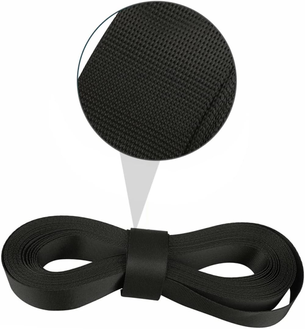 VILLCASE Luggage Rope Set Backpack Accessories Luggage+sets Nylon Backpack Tri-glide Slides Heavy Duty Backpack Backpacks Nylon Webbing Straps Buckles for Luggage Straps The Slide Suitcase