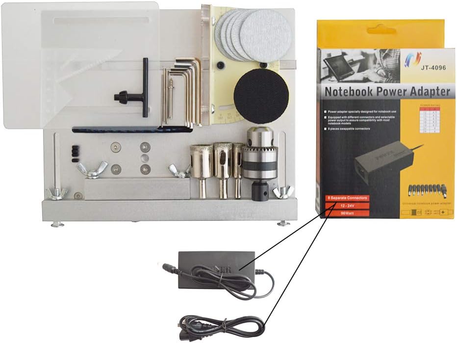TECHTONGDA Precision Mini Table Saw Multifunction DIY Woodworking Bench Saw Cutter Grinder (T5)