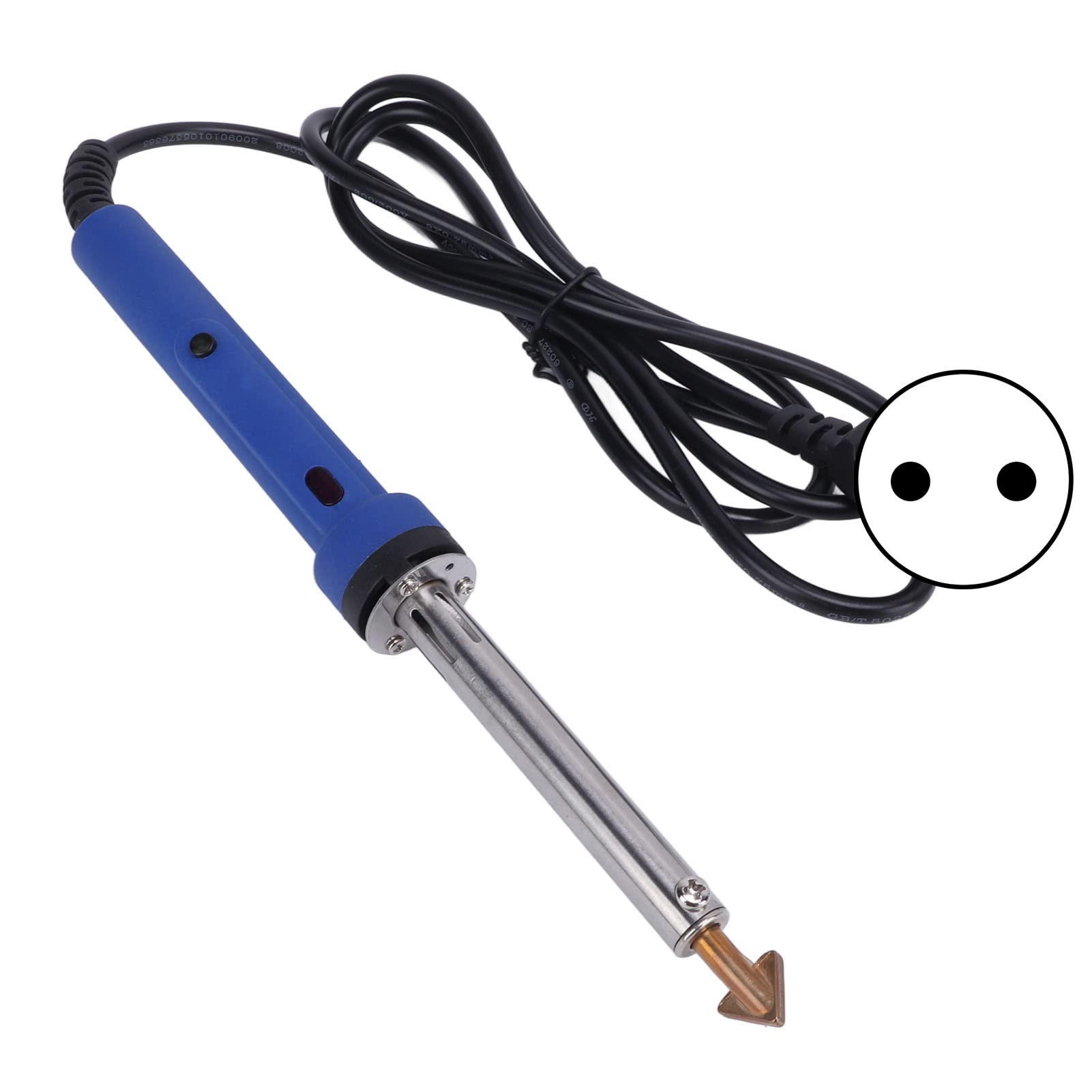 Kit de reparación de soldadura de plástico Soldador portátil de calefacción rápida para el parachoques de automóviles canoa de kayak