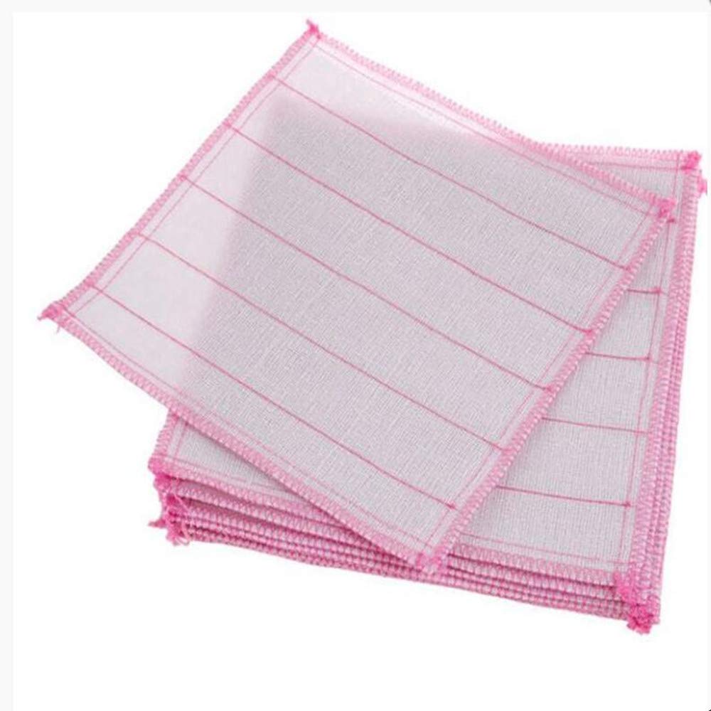 Chiffon de nettoyage en gaze de coton Chiffon absorbant Serviette de cuisine Serviettes Torchon Chiffon multi-usages