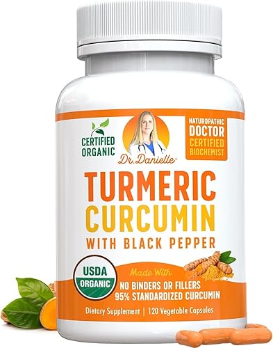 Doctor Danielle curcumina de cúrcuma con bioperine (120 cápsulas)