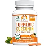Organic Turmeric Curcumin with Black Pepper Extract 2000mg - High Absorption Ultra Potent Supplement - 95% Curcuminoids - Vegan, Non GMO - 120 Capsules