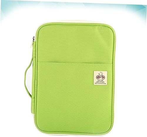 Miniatura 5 de VALICLUD Maletín con cremallera Estuche de almacenamiento de negocios Portafolio Organizador de archivos de negocios Paquete de archivos