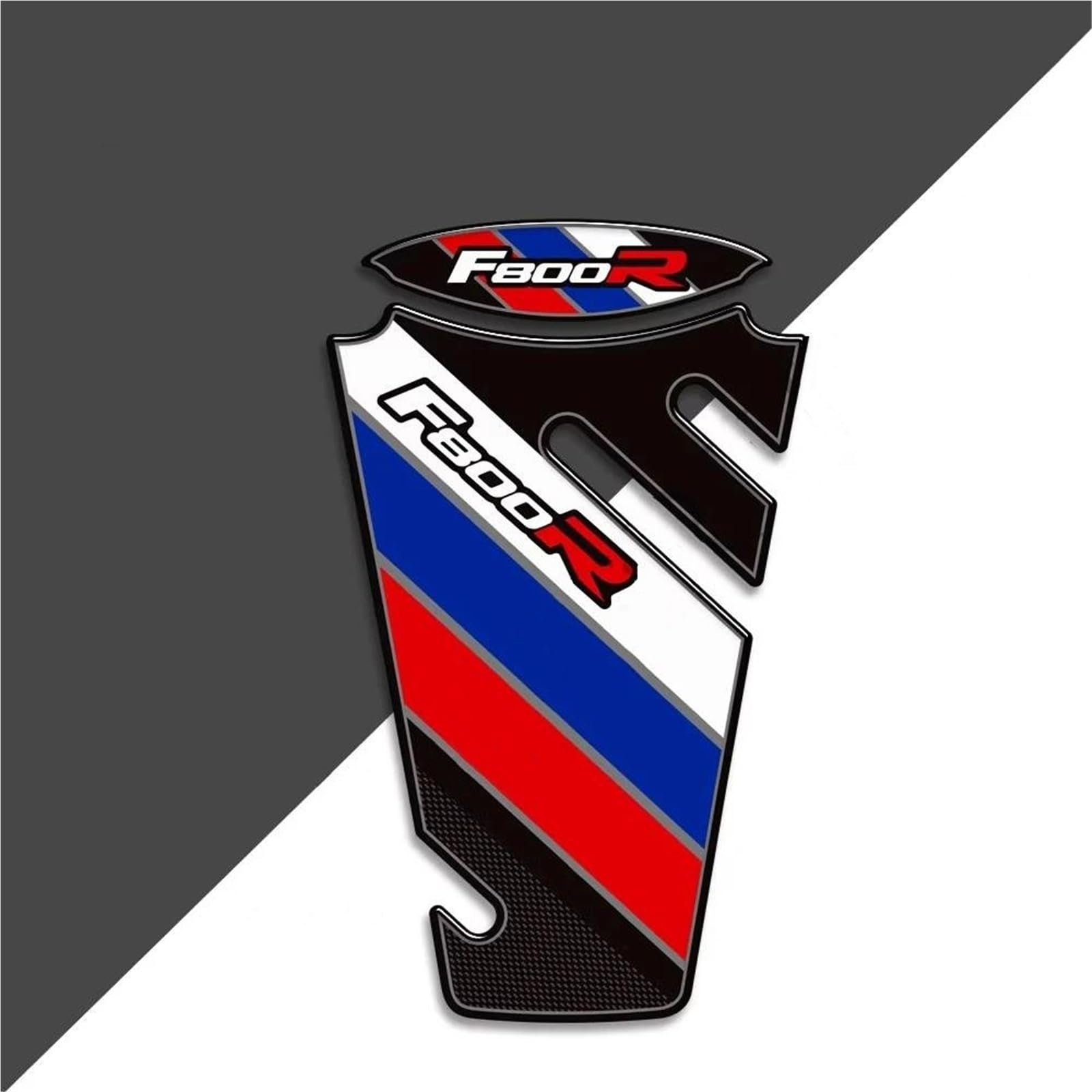 Motorbike Stickers Motorcycle Fuel Tank Sticker for BMW F800R F800 R F 800R 800 Oil Gas Decal Traction Pad Decoration Stickers Fuel Tank Protection Pads(Color3)