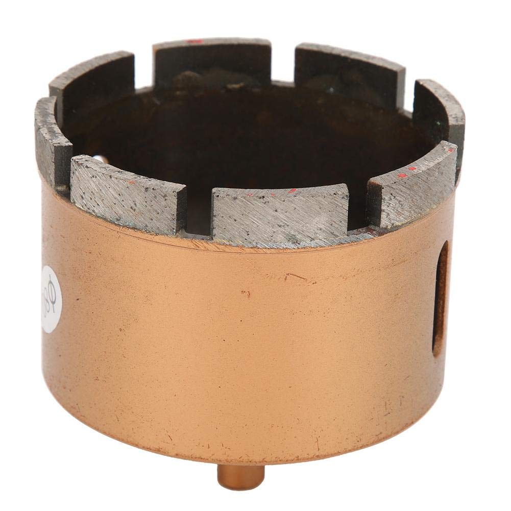 Wiertła diamentowe, 80mm/85mm trzpień trójkątny otwornice z rdzeniem pustym do wiercenia w płytkach, betonie, cegle, szkle, marmurze i ceramice (80mm)