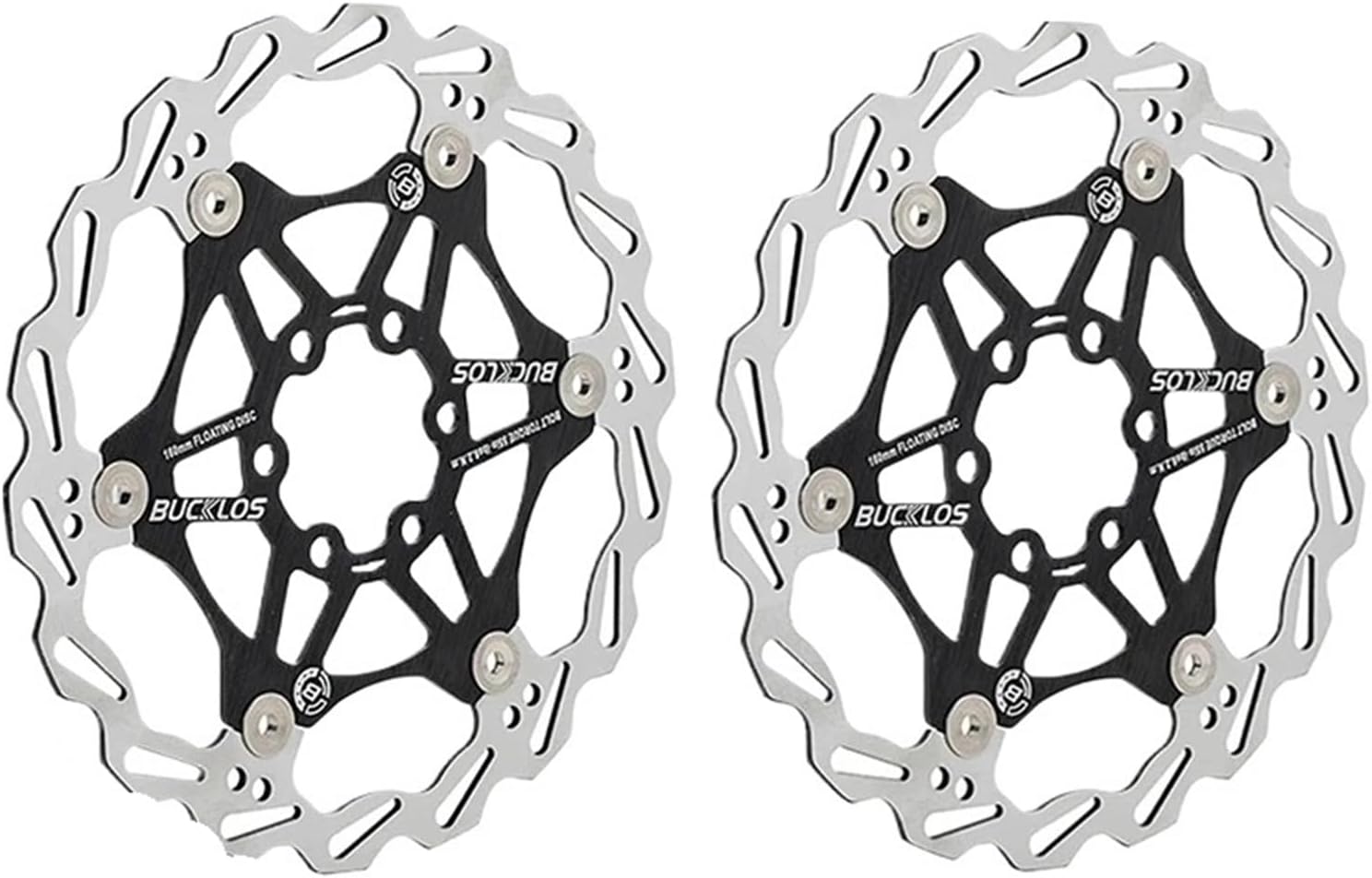 Bicycle Disc Brake Rotor 160mm 180MM Bike Disc Brake Pad Floating Brakes Rotor Heat Dissipation Disc Rotors Mtb Parts(160-160MM)