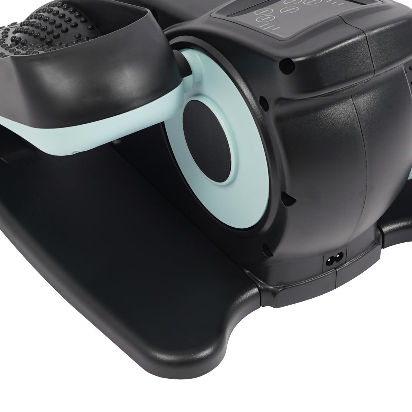 Allenatore a pedale portatile da 220 V, 60 W, con telecomando, pedaliera manuale (5 marce) e automatico (P1-P3), avanti e indietro, nero e blu