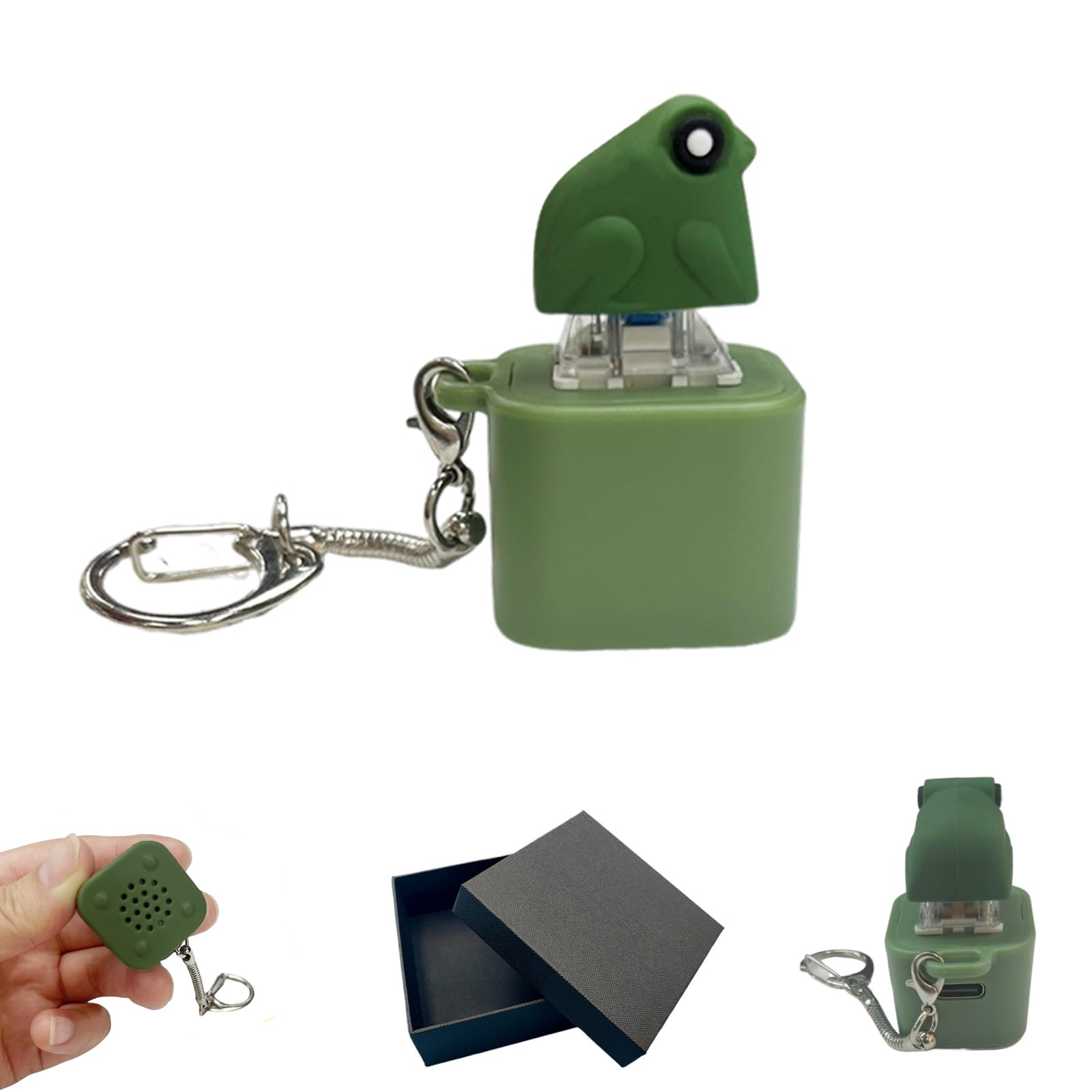 FROG PRODUCTS toy’s GRIP＿ケース付き Buy Frog Croaking Fidget Toy,Adults Keyboard Clicker Frog Fidget