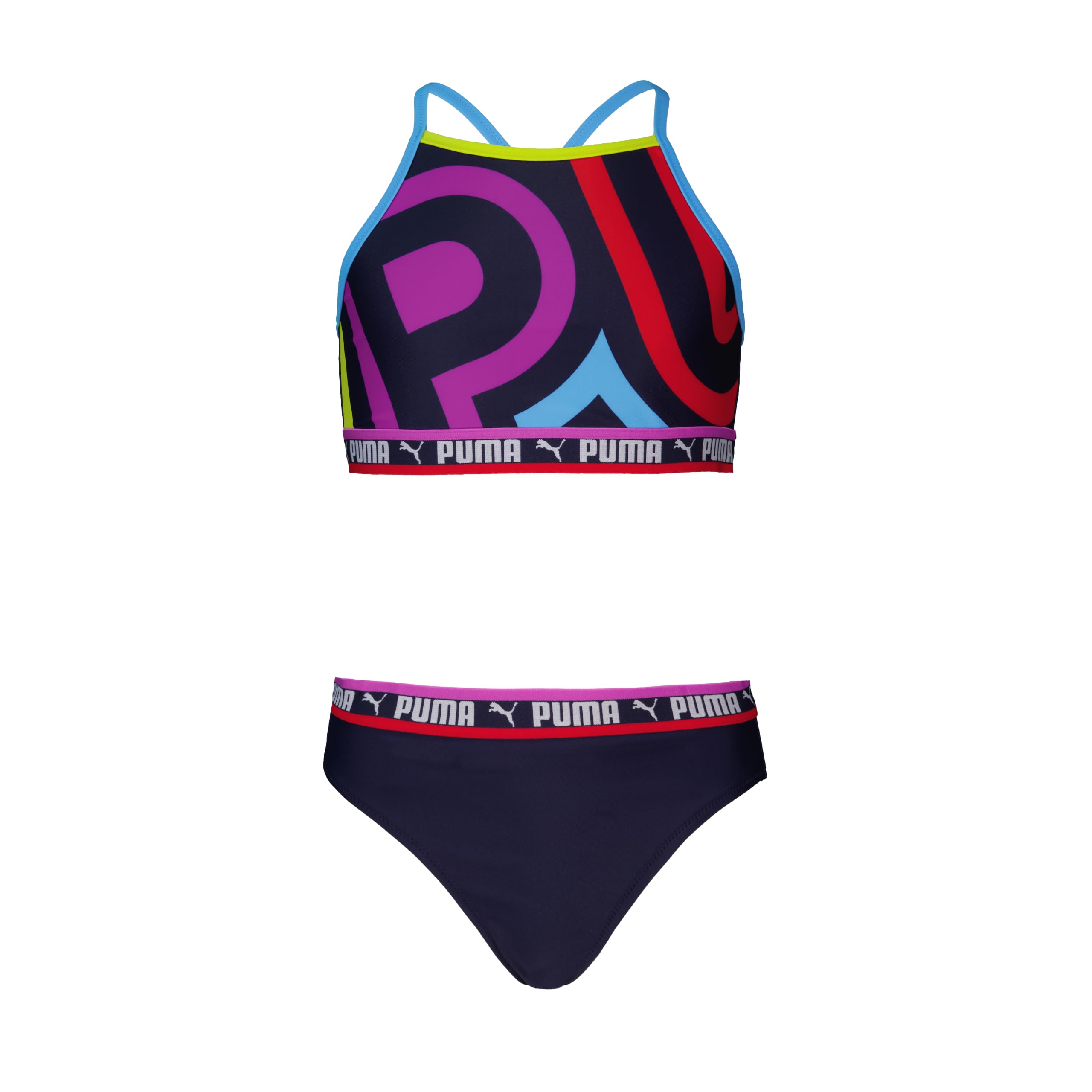 Puma Placed Print Conjunto de Bikini Niñas (Pack de 1)