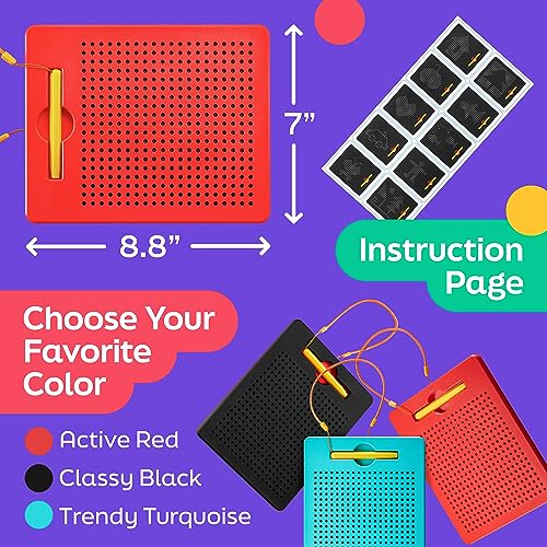 Image of Magnetic Drawing Board for Kids & Toddlers, Airplane & Car Ride Activities