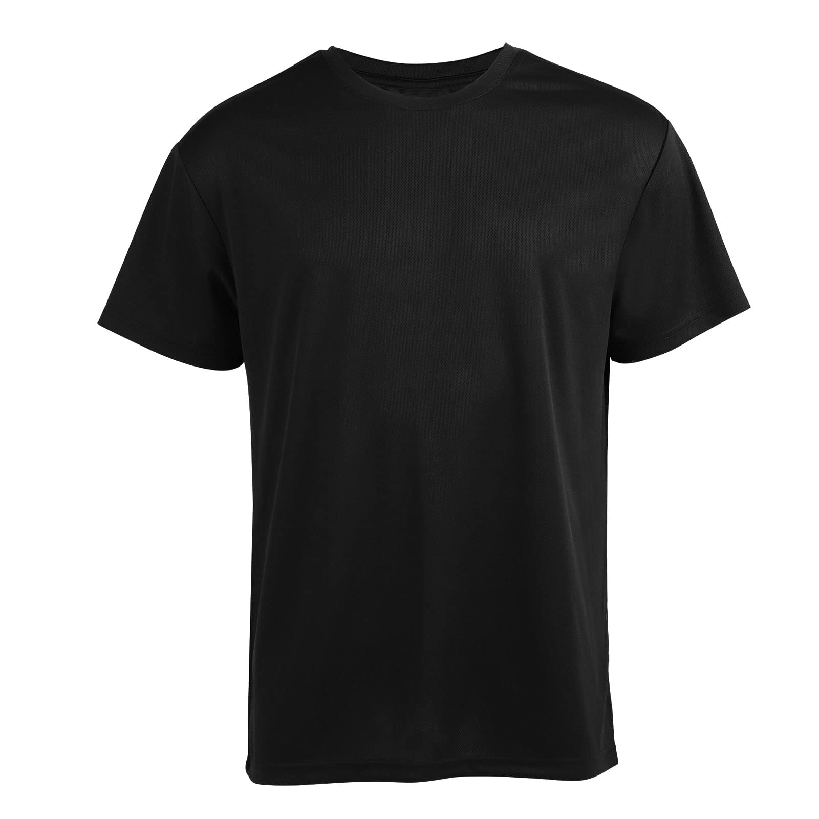 Camiseta de manga corta para hombre, de corte seco, para entrenamiento atlético, para verano