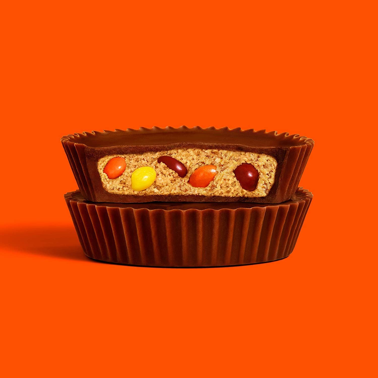 Reeses Peanut Butter Cups Snack Size – Milk Chocolate, Frankencup, Stuffed with Reeses Pieces Candy and White Creme – Reeses Lovers Candy Assortment – Individually Wrapped – Bulk Pack (2 Pound) : Grocery & Gourmet Food