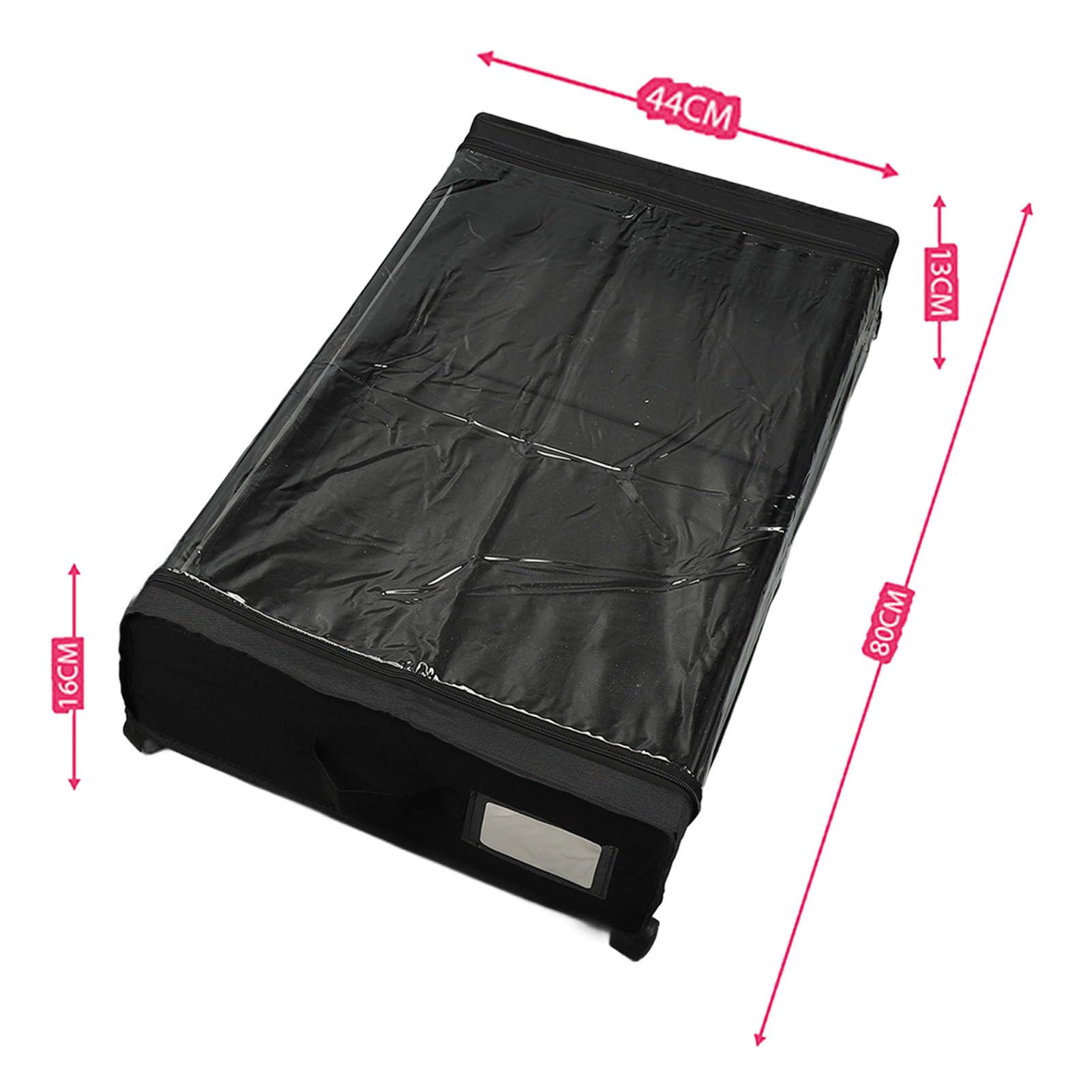 Unter dem Bett Lagerbehälter große Kapazität Easy Montage Rad Organizer Schlafzimmer