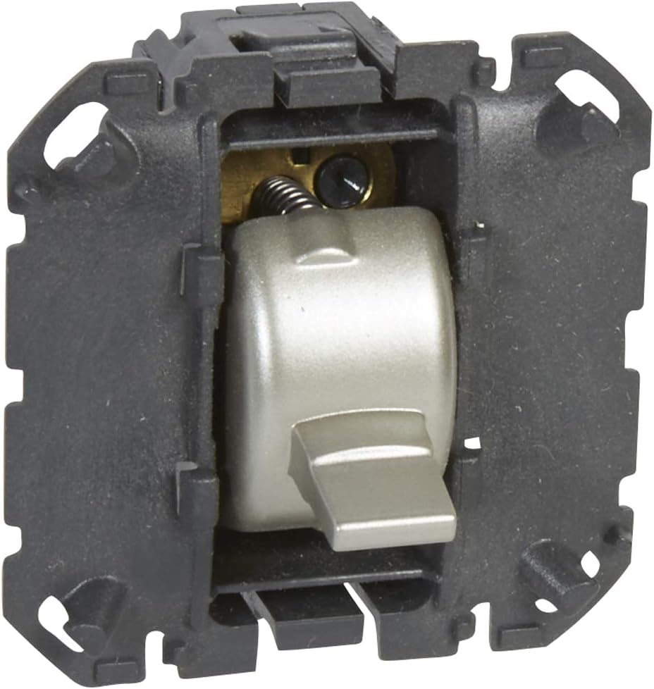 Interrupteur Poussoir Legrand Céliane Soft 6A étanche - 099730, Neuf