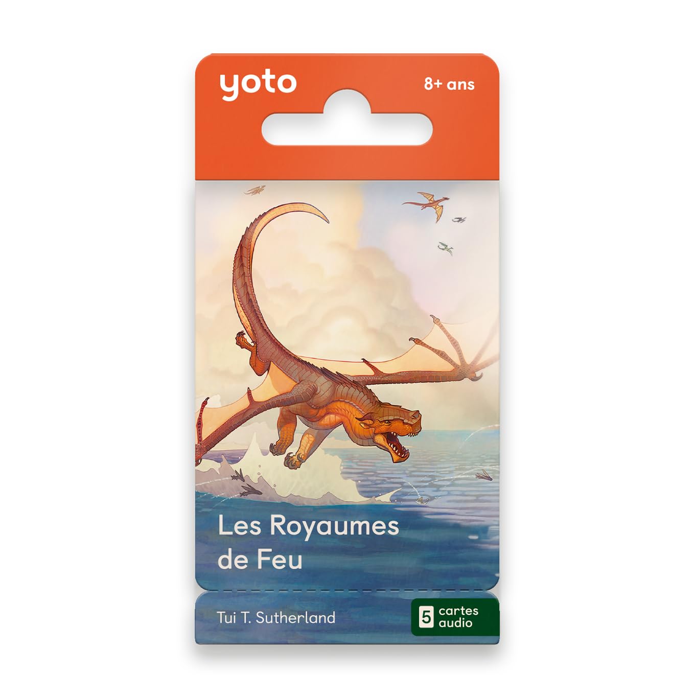 Yoto – Les Royaumes De Feu – Pack 5 Livres Audio En Français – Dès 8 Ans – 39h D’écoute