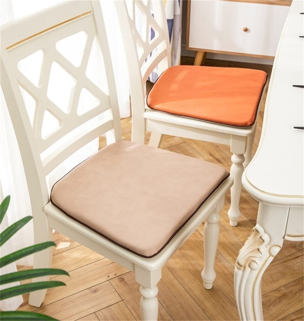 Cuscini Per Sedie A Ferro Di Cavallo In Pelle - Morbidi E Antiscivolo (Set Da 1,2,4) - Foto 4