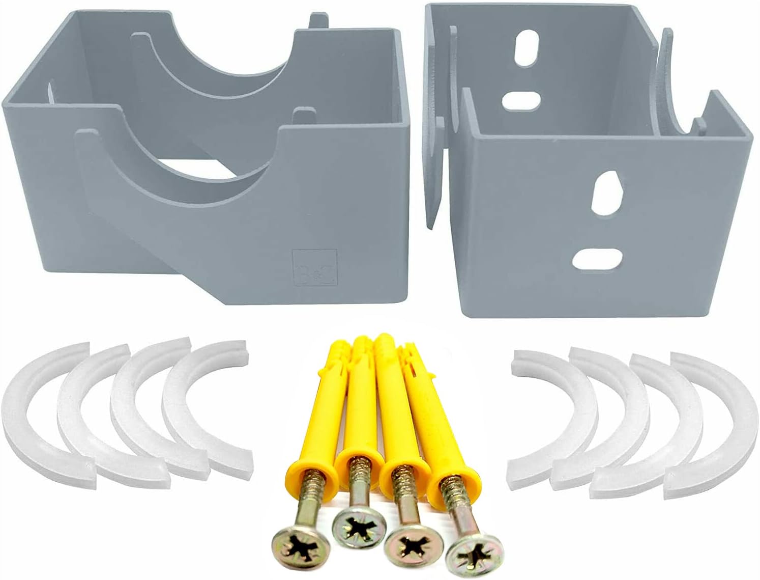 Radiator Wall Brackets Designer Vertical Column Dual Arm Radiator